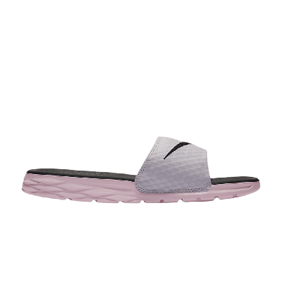 Pre-owned Nike Wmns Benassi Solarsoft 2 Slide 'arctic Pink Black'