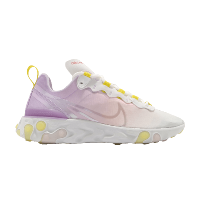 Pre-owned Nike Wmns React Element 55 'violet Star' In Purple
