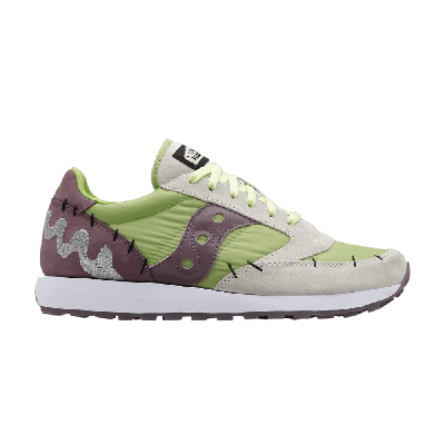 Pre-owned Saucony Super7 X Jazz Original 'the Bride Of Frankenstein' In Green