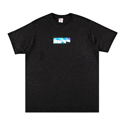Pre-owned Supreme X Emilio Pucci Box Logo Tee 'black/blue'