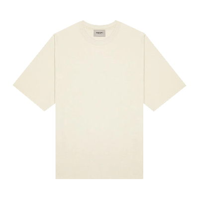 Pre-owned Essentials Fear Of God  T-shirt 'cream'