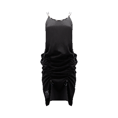 Pre-owned Mcq By Alexander Mcqueen Slip Dress 'darkest Black'