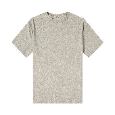 Pre-owned Essentials Fear Of God  Logo Short-sleeve T-shirt 'heather Oatmeal' In Tan