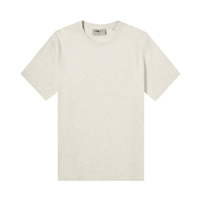 Pre-owned Essentials Fear Of God  T-shirt 'light Heather Oatmeal' In Grey