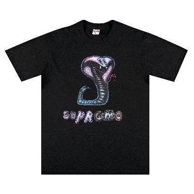 Pre-owned Supreme Snake Tee 'black'