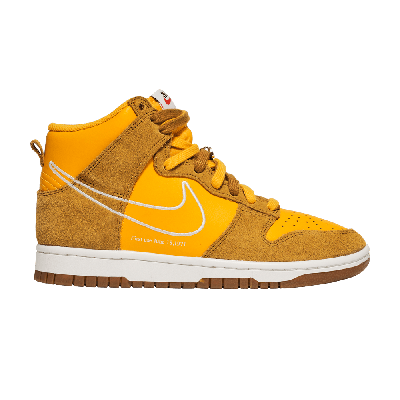 Pre-owned Nike Wmns Dunk High Se 'first Use Pack - University Gold'