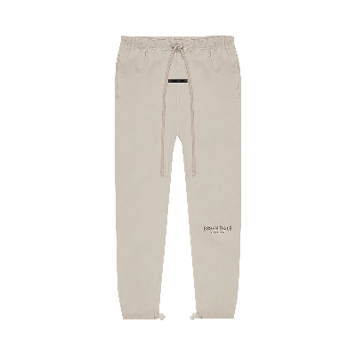 Pre-owned Essentials Fear Of God  Track Pants 'moss' In Cream