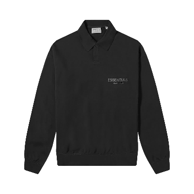 Pre-owned Essentials Fear Of God  Long-sleeve Polo 'black'