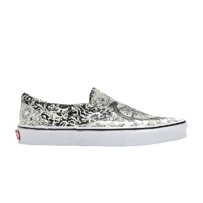 Pre-owned Vans Classic Slip-on 'ouroboros' In White