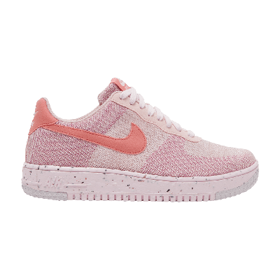 Pre-owned Nike Wmns Air Force 1 Crater Flyknit 'pink Glaze'