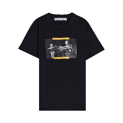 Pre-owned Off-white Caravaggio Painting Short-sleeve Slim Tee 'black/multicolor'