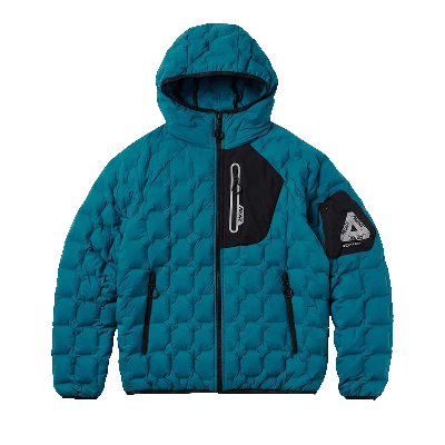 Pre-owned Palace Pertex Lighten Up Down Jacket 'teal'