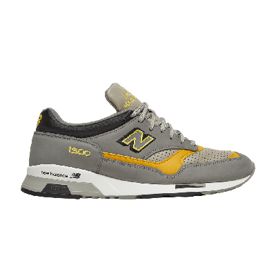 Pre-owned New Balance 1500 Made In England 'grey Yellow'