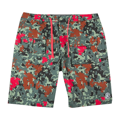 Pre-owned Billionaire Boys Club Bb Hidden Short 'reseda' In Red