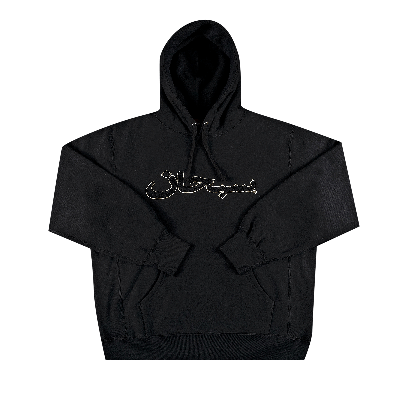 Pre-owned Supreme Arabic Logo Hooded Sweatshirt 'black'