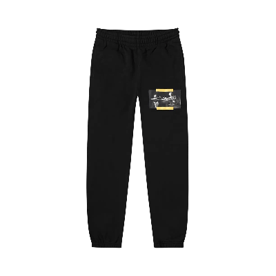 Pre-owned Off-white Carav Painting Slim Sweatpant 'black/multicolor'