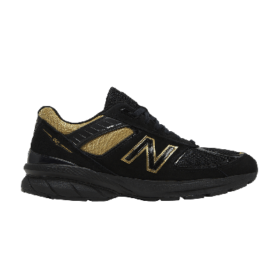 Pre-owned New Balance 990v5 Made In Usa 'triple Black'