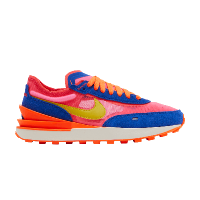 Pre-owned Nike Wmns Waffle One 'racer Blue Hyper Pink' In Multi-color