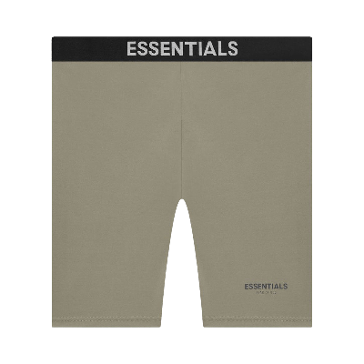 Pre-owned Essentials Athletic Biker Short 'pistachio' In Green