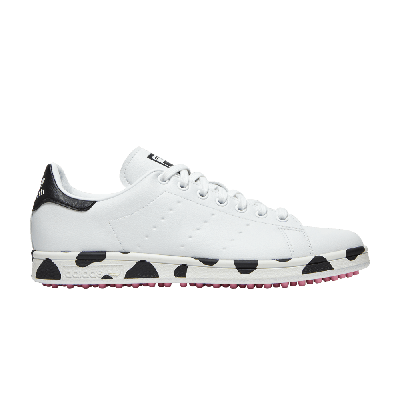Pre-owned Adidas Originals Stan Smith Primegreen Le Spikeless Golf 'cow  Print' In White | ModeSens