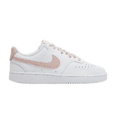 Pre-owned Nike Wmns Court Vision Low 'white Pink Oxford'