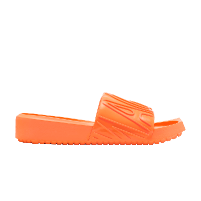 Pre-owned Air Jordan Wmns Jordan Nola Slide 'bright Citrus' In Orange