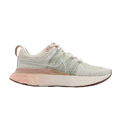 Pre-owned Nike Wmns React Infinity Run Flyknit 2 'cashmere' In Pink