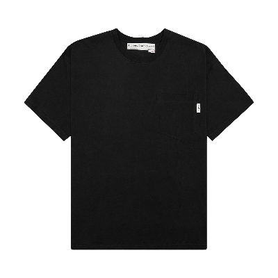 Pre-owned Advisory Board Crystals Short-sleeve Pocket Tee 'anthracite' In Black