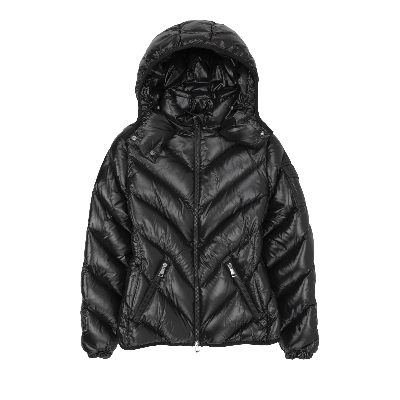 Pre-owned Moncler Brouel Shiny Puffer Jacket 'black'