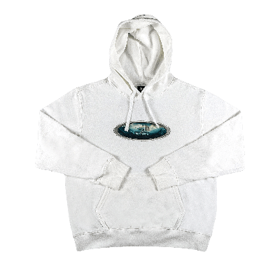 Pre-owned X The North Face Lenticular Mountains Hooded Sweatshirt 'white'