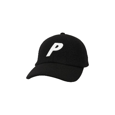 Pre-owned Palace Harris Tweed P 6-panel 'black'