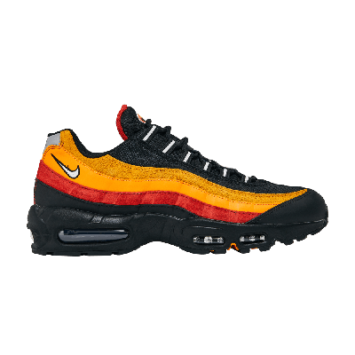 Pre-owned Nike Air Max 95 'black Kumquat' In Orange