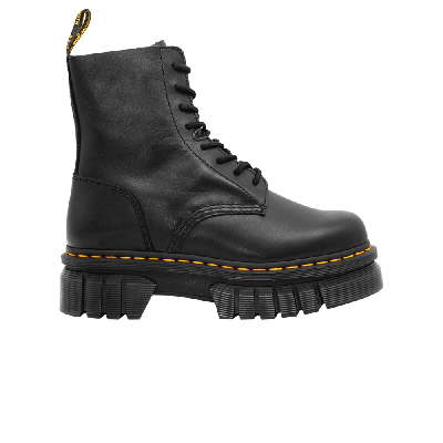 Pre-owned Dr. Martens' Audrick Leather Platform Ankle Boot 'black'