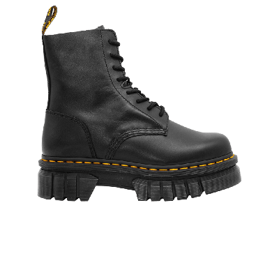 Pre-owned Dr. Martens' Wmns Audrick Leather Platform Ankle Boot 'black'