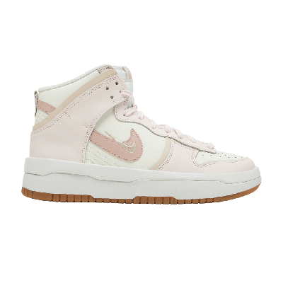 Pre-owned Nike Wmns Dunk High Up Rebel 'pink Oxford' In White