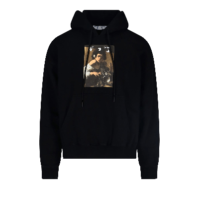 Pre-owned Off-white Caravaggio Boy Skate Hoodie 'black/multicolor'