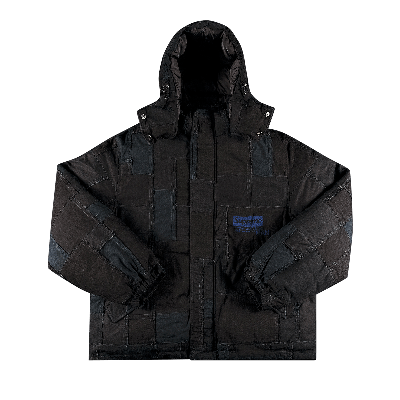 Pre-owned Supreme X Junya Watanabe X Comme Des Garçons Man Patchwork Puffy Jacket 'black'