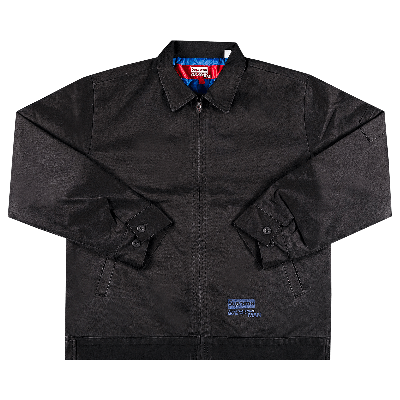 Pre-owned Supreme X Junya Watanabe X Comme Des Garçons Man Printed Work Jacket 'black'