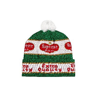 Pre-owned Supreme Extra Quality Beanie 'green' In Multi-color