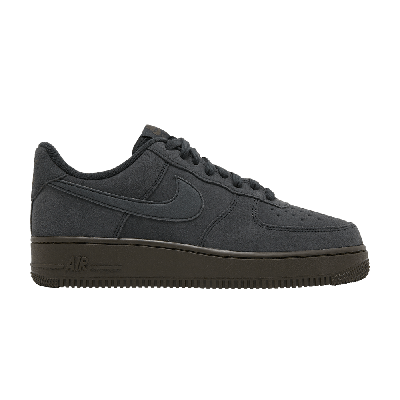 Pre-owned Nike Air Force 1 Winter Premium 'off Noir Dark Chocolate' In Black