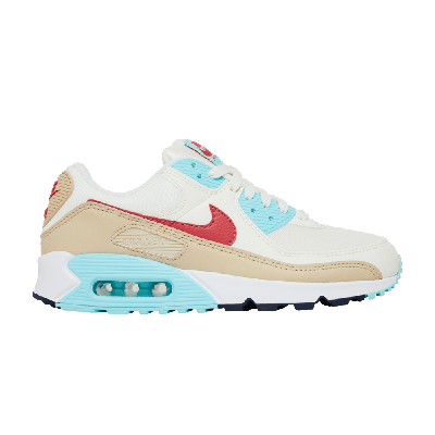 Pre-owned Nike Wmns Air Max 90 'sail Copa' In Cream
