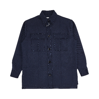 Pre-owned Mm6 Maison Margiela Sports Jacket 'navy' In Blue