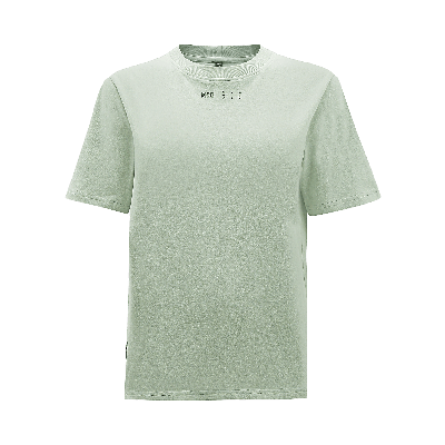 Pre-owned Mcq By Alexander Mcqueen T-shirt 'overcast' In Green
