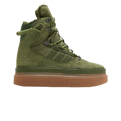 Pre-owned Adidas Originals Ivy Park X Wmns Super Sleek Boot 'halls Of Ivy' In Green