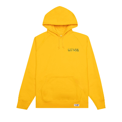 Pre-owned Wacko Maria Washed Heavyweight Pullover Sweatshirt Type-4 'yellow'