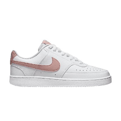 Pre-owned Nike Wmns Court Vision Low Next Nature 'white Pink Oxford'