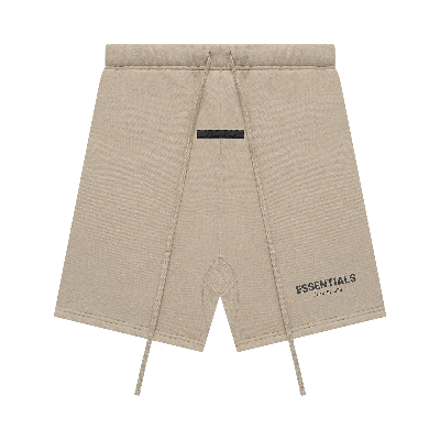 Pre-owned Essentials Fear Of God  Sweatshort 'string' In Tan