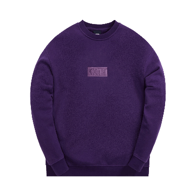Pre-owned Kith Cyber Monday Crewneck 'purple'