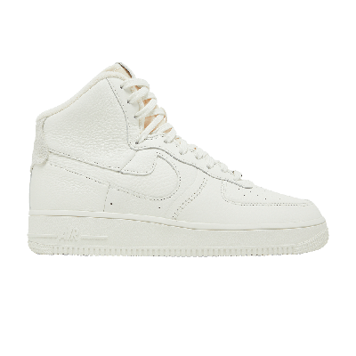 Pre-owned Nike Wmns Air Force 1 High Sculpt 'sail' In White