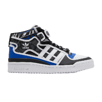 Pre-owned Adidas Originals Rich Mnisi X Wmns Forum Mid 'south African City Life' In Black